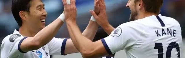  孙兴慜梅开二度热刺逆转维拉重返前四强  